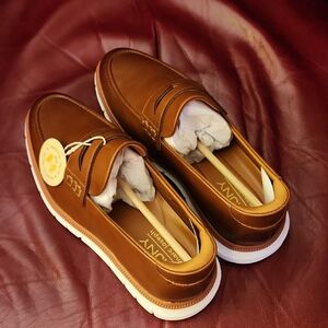Marc Joseph New York Cognac Loafers Mens Size 9.5